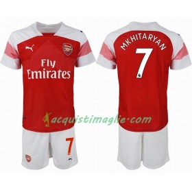 Divisa di Calcio Arsenal MKHITARYAN 7 Bambino Prima 2018/2019